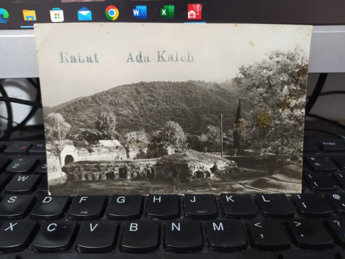 Ada Kaleh, ruinele cetății, reclamă Rahat, R.P.R. Editura Meridiane nr. 6087 205