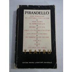 TEATRU - LUIGI PIRANDELLO - 9 piese