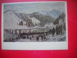 HOPCT 23799 PE INALTIMI- A K KASTEEV 1955 -- PICTORI DIN KAZAKSTAN - RUSIA --MUZEE - CP PICTURA --NECIRCULATAMUNTII