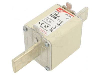 Siguranță aR 630A 690VAC/550VDC NH2 Argintie foto