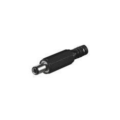 Mufa DC 2.5x5.5mm tata pin 9mm Goobay