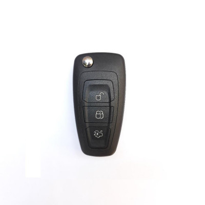 Carcasa cheie auto briceag cu 3 butoane FO-145 pentru transformare, compatibil Ford AllCars foto