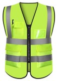 Vesta commpleta reflectorizanta verde cu brand-ul &quot;Roco&quot;