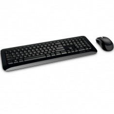 Kit Tastatura + Mouse Microsoft Desktop 850, Wireless, Negru, Bulk foto