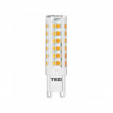 Bec LED soclu G9, 4.5W 2700K 300lm, TED