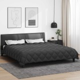vidaXL Duvet de iarnă Antracit 240 x 260 cm Microfibră 42025655