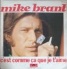 Vinil Mike Brant - C&#039;est Comme &Ccedil;a Que Je T&#039;aime (LP, 1974, Polydor) Folk/Pop/Rock