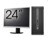 Pachet Calculator Refurbished HP 800 G2 Tower, Intel Core i5-6500 3.20GHz, 16GB DDR4, 512GB SSD + Monitor 24 Inch + Windows 10 Pro NewTechnology Media