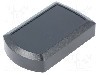 Carcasa ABS, 46mmx73mmx17mm, MASZCZYK - KM-100A BK
