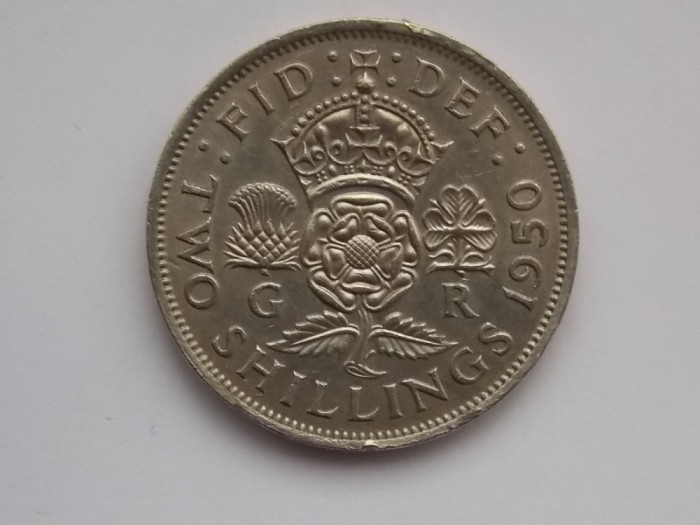 TWO SHILLINGS 1950 GBR