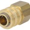 Conector rapid alamă G 1/2" 35bar