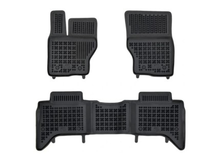 Covorase auto Land Rover Range Rover (L405), 11.2012-12.2017, negru; elastomer, RapidAuto foto