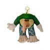 Jucarie Moale de Plus de Tip Breloc, Flippy, Model Italian Brainrot Omul Copac Brr Brr Patapim, 20 x 17 cm, Verde inchis