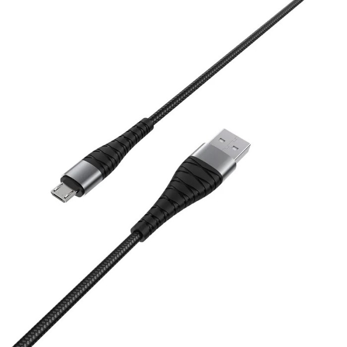 Cablu Borofone 1M 2.4A Negru BX32 USB-A la Micro-USB
