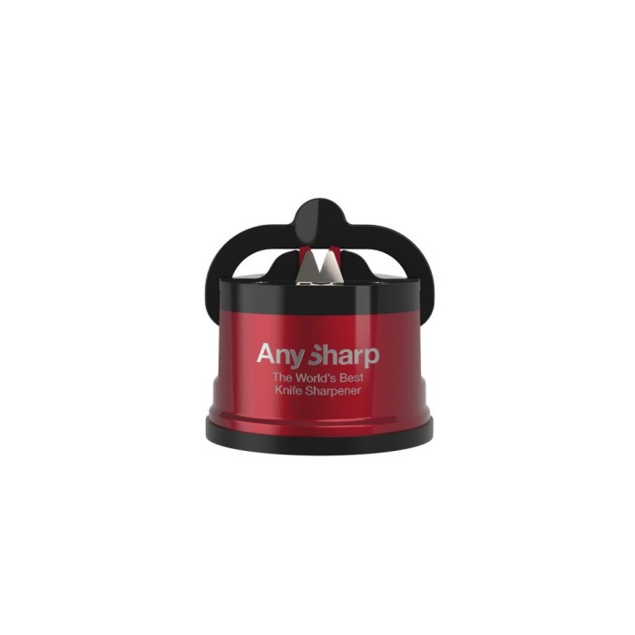 Ascutitor de cutite, &quot;Pro&quot;, Red - AnySharp