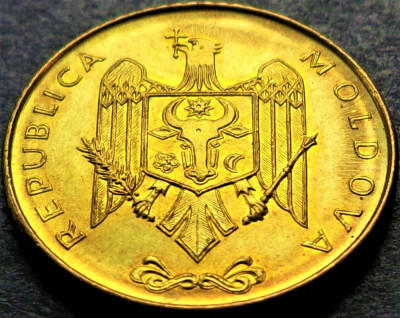 Moneda 50 BANI - Republica MOLDOVA, anul 2008 * cod 4719 = UNC foto