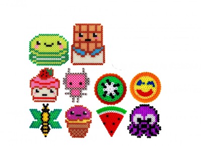 Set creativ margele de calcat, 1000 elemente, MalPlay 110904 foto