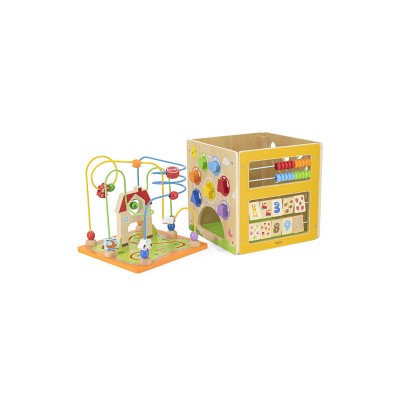 Cub mare cu activitati 5 in 1, Viga foto