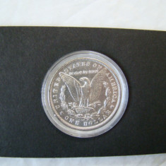 Moneda argint 1 dolar Morgan Dollar 1890 O (Orleans) proof (pentru colectionari)