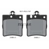 Placute frana Mercedes Clasa C (W203) 05.00-12.07, Clasa C Coupe (Cl203) 03.01-06.11, Clasa C T-Model (S203) 03.01-08.07, Clasa CLC (Cl203) 05.08-06., Textar
