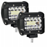 Set 2 x Proiectoare auto 20LED, 4 inch, 180W/set, 12/24V