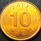 Moneda exotica 10 WON - COREEA de SUD, anul 2014 * cod 2504