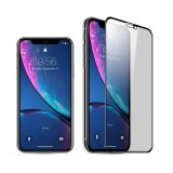 Folie Sticla 5D iPhone XR, Margini Negre, Protectie Ecran Premium, Anti-zgarieturi, Montare Usoara