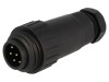 Mufă WA22 tată PIN 7 6 PE IP67 10A 250V aurit