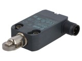Limitator cursă bolt cu rolă paralelă NO NC M12