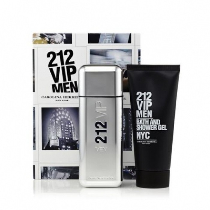 Seturi Barbati, Carolina Herrera 212 VIP Apa de Toaleta 50 ml + Gel de duș 100 ml, 50 + 100ml Seturi Barbati, Carolina Herrera 212 VIP Apa de Toaleta 50 ml + Gel de duș 100 ml, 50 + 100ml