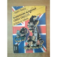 ESSENTIAL ENGLISH. LIMBA ENGLEZA IN LISTE SI TABELE de ANDREI BANTAS, 1991