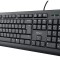 Trust Taro Tastatura QWERTY spaniola, cablu de 1.8 m, conexiune USB, Negru - RESIGILAT