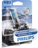 Bec Far Hb3 12V P20d 65W (Blister) White Vision Ultra Philips 95312 9005WVUB1