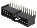 Soclu dreptunghiular tată C-Grid III 2,54mm 26 PIN THT