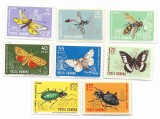 Romania - Insecte din fauna tarii noastre, 1964 - serie neobliterata
