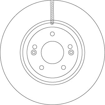 TRW DF6545S Disc frana foto