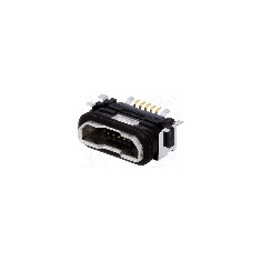 Conector USB B micro, JST - UB-MC5BR3-SDWP604-4S-TF