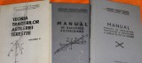 3 CARTI MANUALE ARTILERIE - CITITI CU ATENTIE