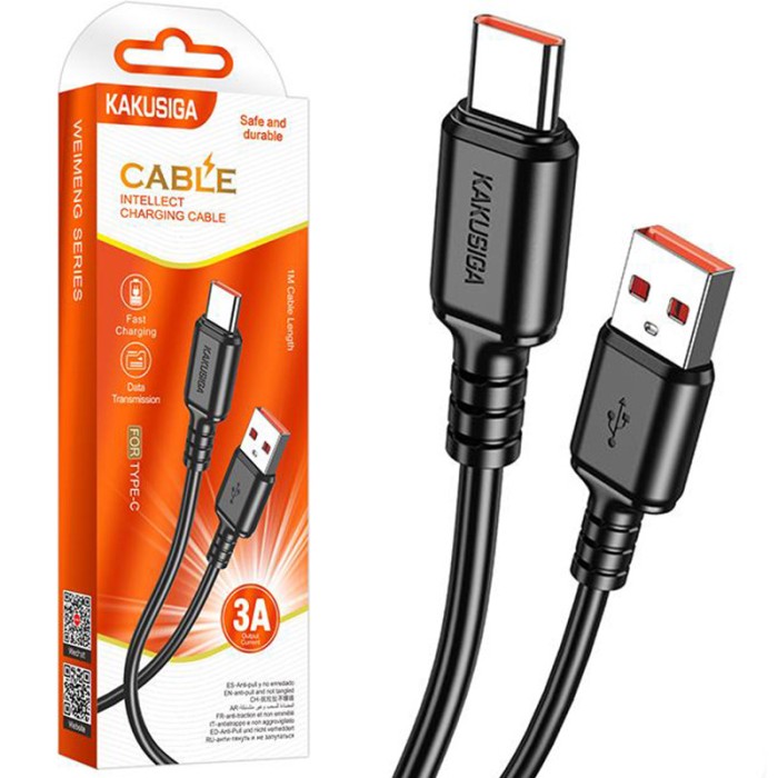 Cablu De Date Si Incarcare USB &ndash; USB Tip C 18W 1m Negru