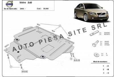 Scut metalic motor Volvo S40 fabricat incepand cu 2004 APS-30,046 foto