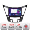 Navigatie HHyundai Sonata 2011-2015 C-259 Android Octa Core Ecran 2K QLED GPS 4G 4+32GB 360 KIT-259+EDT-E409-2K CarStore Technology