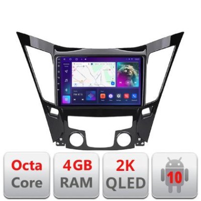 Navigatie HHyundai Sonata 2011-2015 C-259 Android Octa Core Ecran 2K QLED GPS 4G 4+32GB 360 KIT-259+EDT-E409-2K CarStore Technology foto