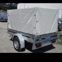 Prelata cu schelet pentru remorca foto