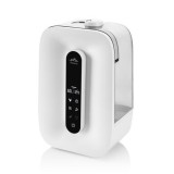 Umidificator cu ultrasunete Azzuro Eta, 115 W, ionizare, 7.6 l, timer, 0.4 l/h, 50 mp, aromatizare, afisaj LCD, Alb