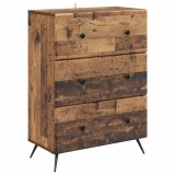 vidaXL Dulap cu sertare Lemn vechi 66 x 34,5 x 90 cm Lemn prelucrat 895533