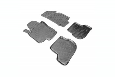 SET COVORASE AUTO CAUCIUC FIT VOLKSWAGEN GOLF V (2003-2009) - 4 PCS foto