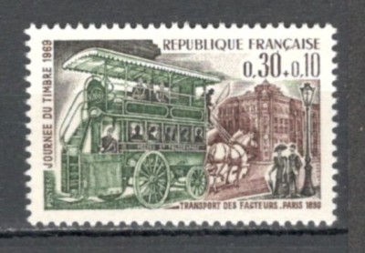 Franta.1969 Ziua marcii postale SF.598 foto