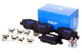 Set placute frana disc Ford Focus II, Galaxy II, Kuga I, Mondeo IV, S-Max; Volvo S80 II, V70 II, V70 III, XC70 I Cross Country, XC70 II, lungime 95