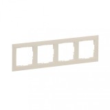 Rama ornament 4 posturi Legrand Suno ivoar 721584