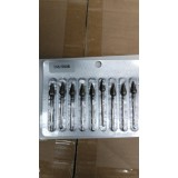 Bit pentru cuticulă diamant, picătură, br&acirc;u albastru, 266/050B